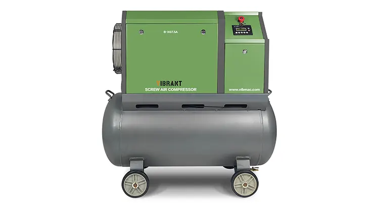 Small Portable Rotary Screw Air Compressor