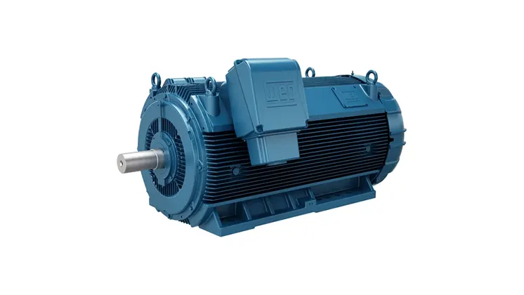 Motors for large industrial applications